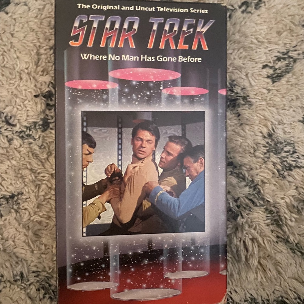 Star Trek No Where No Man Has Gone Before  VHS not sealed